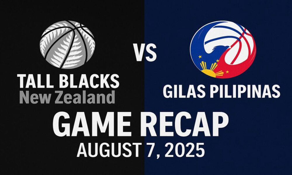 New Zealand Surges Early, Holds Off Philippines in Group D Battle